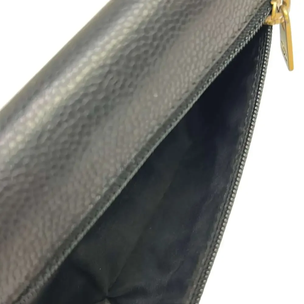 CHANEL trifold wallet